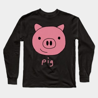 Pig Long Sleeve T-Shirt